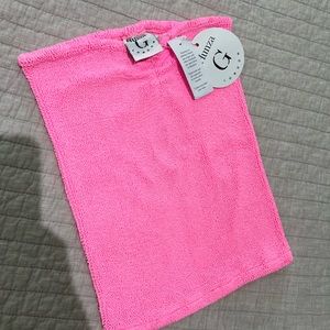 Hunza G Bubble Gum Pink Skirt